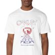 Camiseta Masculina Oakley Space Grip Branco-FOA407233-100- -3-
